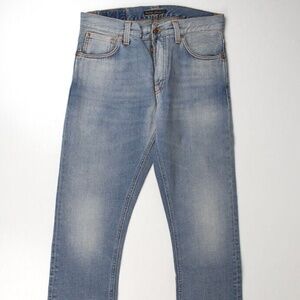 Nudie Jeans Dude Dan Coruscation Rigid Light Blue 28x32